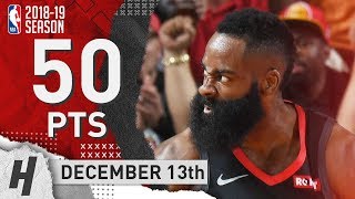 James Harden EPIC TripleDouble Highlights Rockets vs Lakers 20181213  50 Pts 11 Ast 10 Reb [upl. by Iadam722]