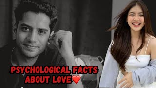 Psychological facts about love  Psychological facts about human behaviour 🧠 ❤️ [upl. by Starks]