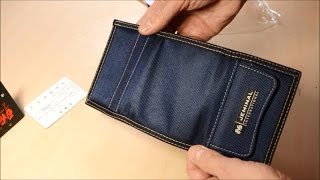 Canvas Men Wallet [upl. by Amelus]