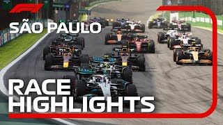 Race Highlights  2022 Sao Paulo Grand Prix [upl. by Hilliary]