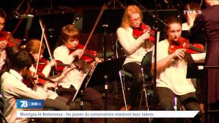 MontignyleBretonneux  les jeunes du conservatoire montrent leurs talents [upl. by Neda]