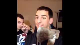 Bashing my sisters laptop with an AXE AFTERMATH  Funny Vines  Best Vines [upl. by Akenor]