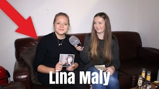 LINA MALY Interview Newcomerin Erfolg falsche Freunde [upl. by Duj704]