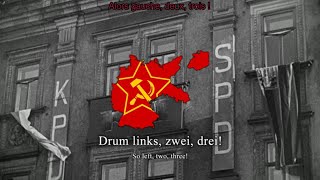 quotEinheitsfrontliedquot  German Workers Song VOSTFR [upl. by Airdnna]