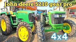 JOHN DEERE 5210 4X4 GEAR PRO NEW 2024 MODEL [upl. by Anilet]