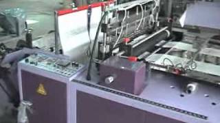 FREE TENSION SEALING PERFORATED BAGS ON ROLL MAKING MACHINE MFTW  32 [upl. by Ylera]