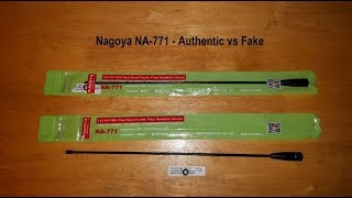 Nagoya NA771  Authentic vs Fake [upl. by Senaj984]