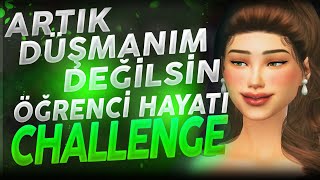 THE SIMS 4  ÖĞRENCİ HAYATI CHALLENGE  Artık Düşmanım Değilsin 20 [upl. by Masao]