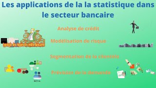 les applications de la statistique dans le secteur bancaire analyse modélisation segmentation [upl. by Dumah]