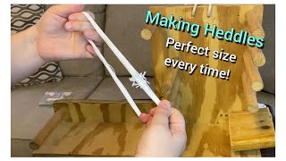 How to Make Heddles for an Inkle Loom [upl. by Haroppiz]