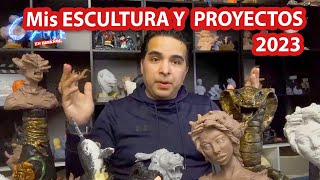 resumen de mi canal del 2023 I ESCULTURA Y PROYECTOS [upl. by Donela]