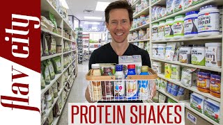 The BEST Protein Shakes On The Market  Dairy amp Plant Based [upl. by Philips]