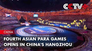 Fourth Asian Para Games Opens in East Chinas Hangzhou [upl. by Ahsilac]