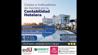 COSTOS E INDICADORES DE GESTIÓN EN LA CONTABILIDAD HOTELERA 2 [upl. by Farkas]