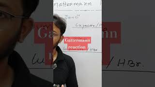 Gattermann reactionNEETIITJEEWBJEEBoards examothers competative exam [upl. by Vikki]