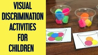 How to Practice VISUAL DISCRIMINATION Activities [upl. by Kattie]