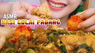 KALAP BUKA PUASA BARBAR ASMR NASI PADANG BANJIR KUAH GULAI  ASMR Indonesia [upl. by Noseaj125]