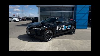 2024 Chevrolet Blazer EV RS AWD in Black [upl. by Gnouhc]