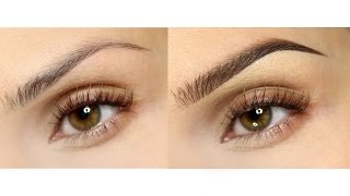 ✦ MAKIJAŻ BRWI  AKTUALIZACJA  Updated Eyebrow Routine 2014 ✦ [upl. by Nauhs]