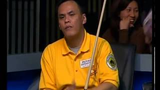 9 Ball World Pool League 2004 Steve Davis vs Francisco [upl. by Eelrahc]