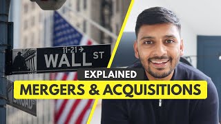 Mergers amp Acquisitions MampA Explained in 2 Minutes in Basic English [upl. by Enitsej]