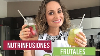 Como Preparar Nutrinfusiones Frutales Receta Clean [upl. by Azilef]