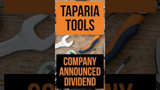 Taparia Tools Dividend News  Taparia Tools Share Latest News  Taparia Tools Share Price dividend [upl. by Orpha]