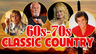 Top 100 Classic Country Songs of 60s 70s  Greatest Old Country Love Songs Of 60s 70s [upl. by Atsev]