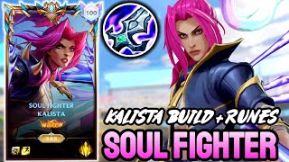 WILD RIFT KALISTA SOUL FIGHTER  KALISTA BUILD amp RUNES GAMEPLAY  CHALLENGER RANKED [upl. by Rocher]