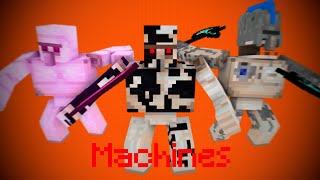 Upgraded Iron Golems  Machines Annoying Villagers AMV [upl. by Yatnahc]