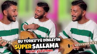 SENİN YÜZÜNDEN  Yeni Sallama AĞLAYAN SAZ… [upl. by Nnylekoorb261]