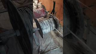 manufacturing silver wire in factory how to make silver wire machine electricalwire [upl. by Head]