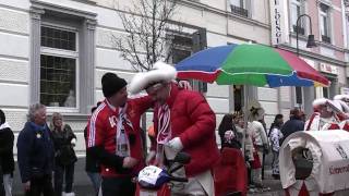 Rosenmontagszug Eschweiler 2010  Rosenmontag Dürener Straße Ecke Kochsgasse [upl. by Skardol]