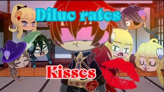 Diluc Rates Kisses Gacha Club Trend My AU Genshin Impact \Comedy\ READ DESC Episode 1 [upl. by Bolen625]