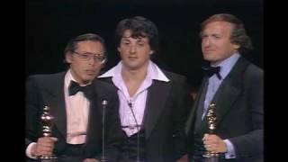 Rocky Wins Best Picture 1977 Oscars [upl. by Eelah897]