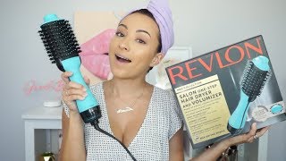 REVLON ONESTEP HAIR DRYER  How to Demo [upl. by Kcirdlek]