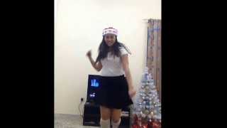 Jingle bell rock  simple dance steps [upl. by Llezom]