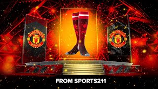 Manchester United Home Socks 2425 Sports211 Unboxing Review [upl. by Zimmerman178]