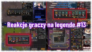 Margonem  Reakcje graczy na legende 13 Gangus Xepex Scoolin Wegeta Calculate Alle [upl. by Tam]