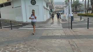 Morning walk in Playa San Juan by Sea side tenerife [upl. by Ztnahc]