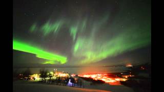 Timelapse of Aurora Borealis in Lapland Sweden [upl. by Gaston]