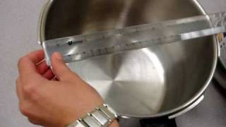 FAGOR PRESSURE COOKERS Gasket Removal amp Measurement [upl. by Yecaw374]