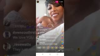 K MICHELLE IG LIVE [upl. by Oluas]