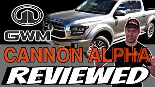 Is This the Best Hybrid Ute GWM Cannon Alpha is Here [upl. by Town]