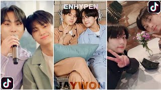 JAYWON ENHYPEN JAY amp JUNGWON TIKTOK COMPILATION PT 1 [upl. by Dirgni579]