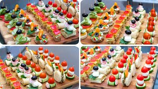 7 Delicious party appetizers  Finger food recipes for your guests [upl. by Onitrof922]