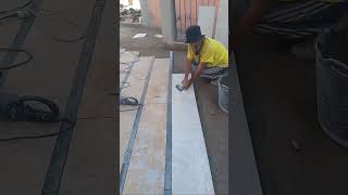 Learn how to install marble in front of the house step by stepPart 5 [upl. by Nyrual]