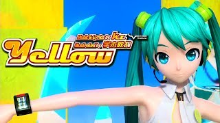 60fps Full Yellow イエロー Hatsune Miku 初音ミク Project DIVA ドリーミーシアター English lyrics Romaji subtitles [upl. by Inavihs874]