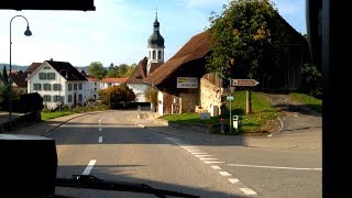 Postauto Zürich  Linie 215 Affoltern aA Bhf  Uitikon Dorf via Kelleramt  Solaris Urbino 18 [upl. by Tengdin]