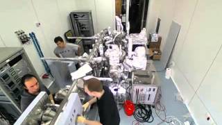 Molecular Beam Epitaxy System facility timelapse installation [upl. by Emixam]